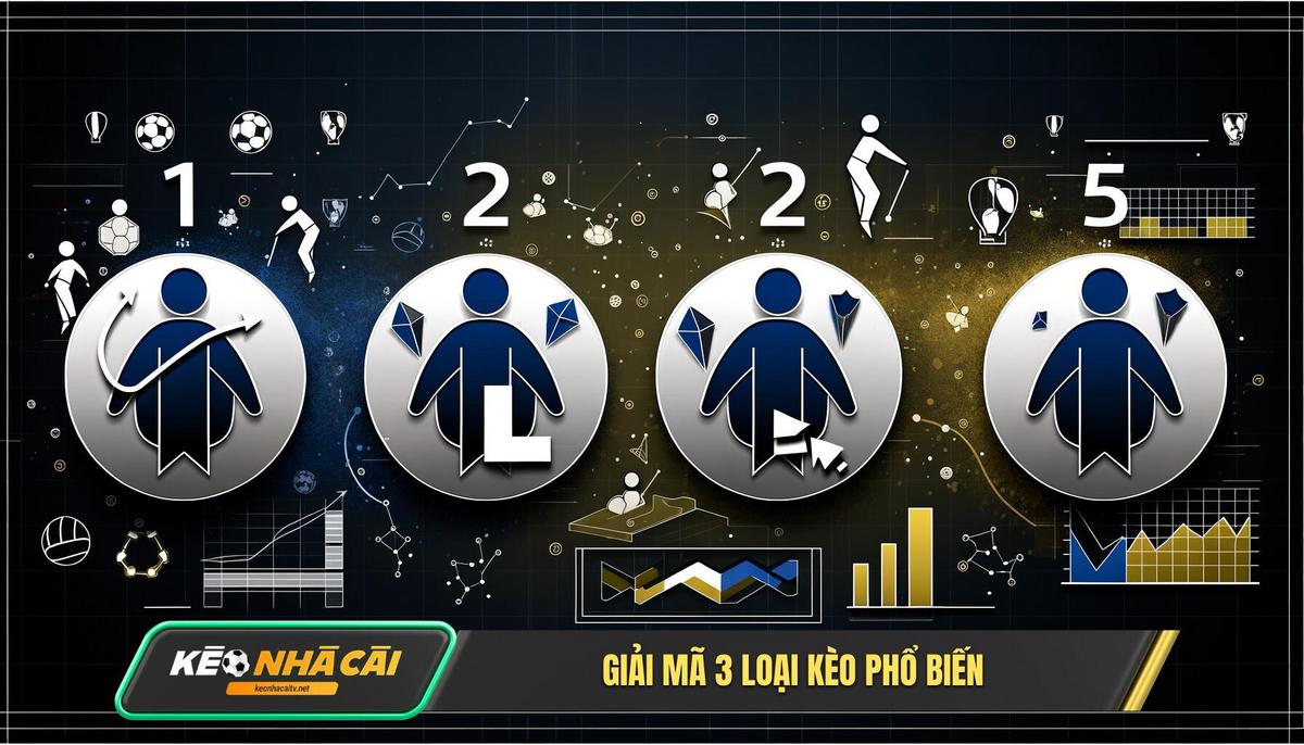 Bước 2 Giải Mã Ngôn Ngữ Kèo Cược 3 Loại Kèo Phổ Biến Nhất