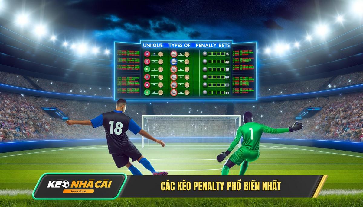 Các Loại Kèo Penalty Phổ Biến Nhất Tại Keonhacaitv.net