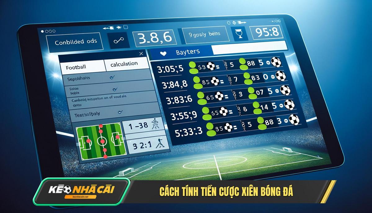 Cách Tính Tiền Thắng Cược Xiên Trong Bóng Đá Công Thức Từ Cơ Bản Đến Nâng Cao