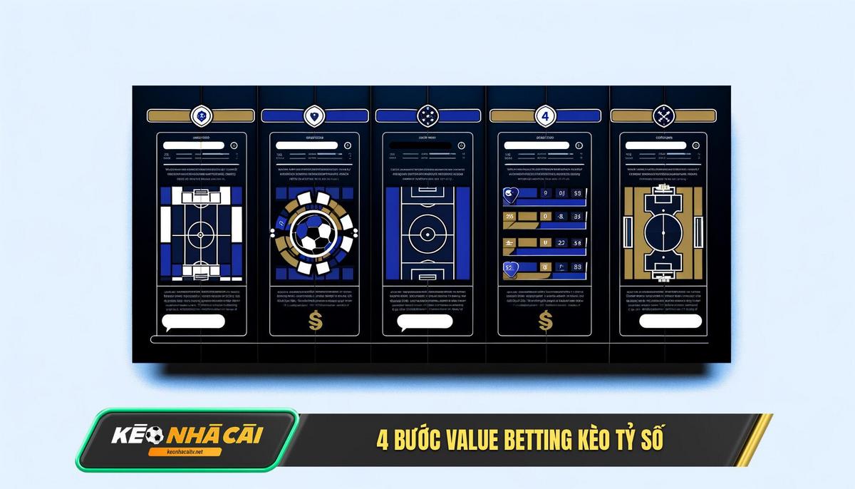 Quy Trình 4 Bước Ứng Dụng Value Betting Vào Cược Tỷ Số Chính Xác Của Kèo Nhà Cái Tv