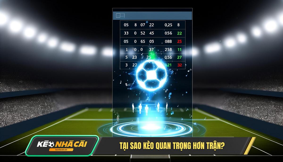 Tại Sao Tỷ Lệ Kèo Lại Quan Trọng Hơn Cả Việc Bắt Đúng Trận 