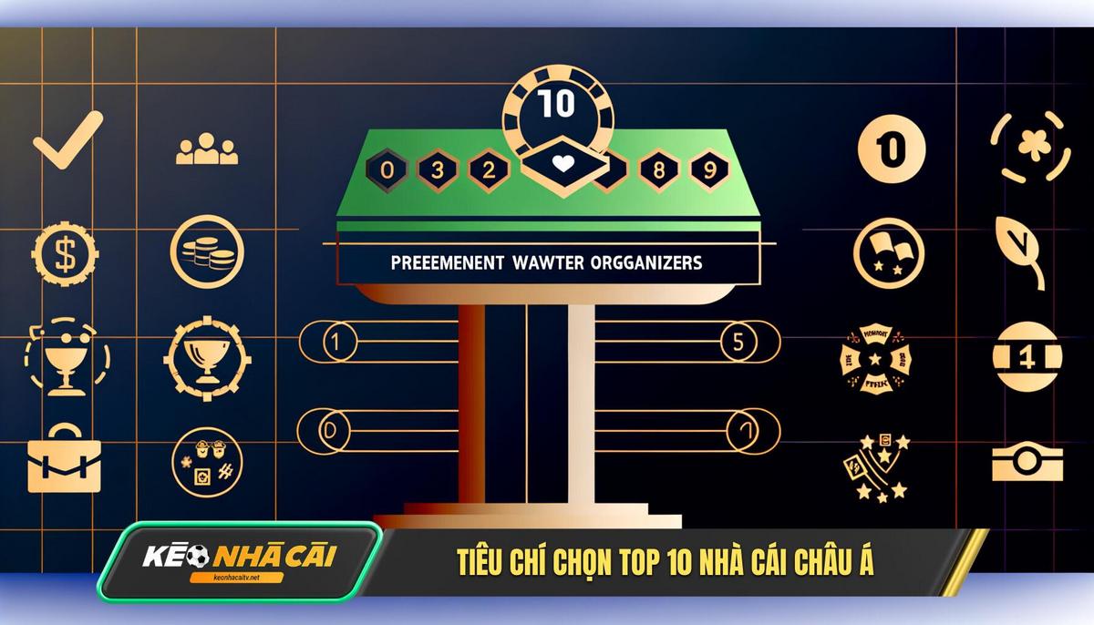 Tiêu Chí Lựa Chọn Top 10 Nhà Cái Hàng đầu Châu Á Của Kèo Nhà Cái Tv