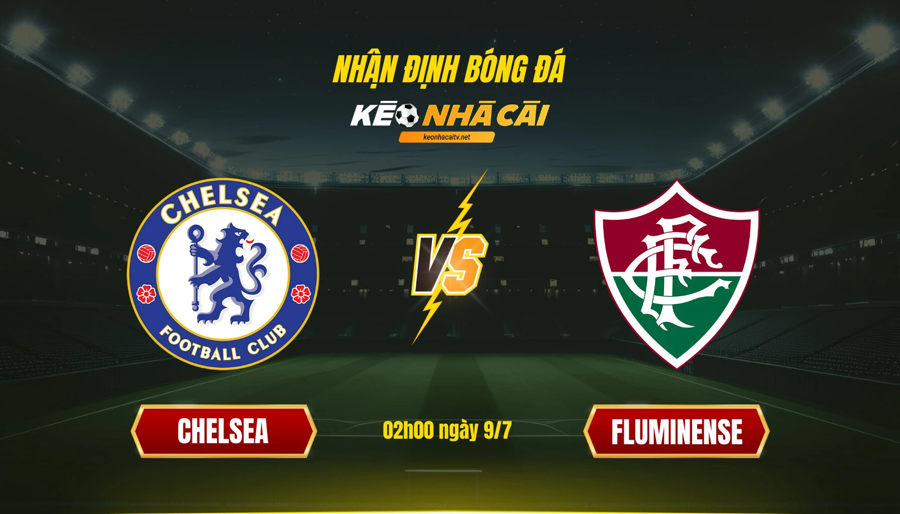 Soi kèo bóng đá Chelsea vs Fluminense
